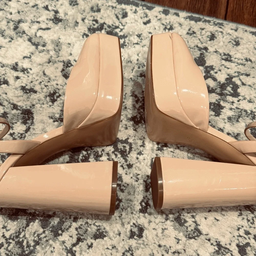 MANGO MNG BLOCK HEEL SHOE